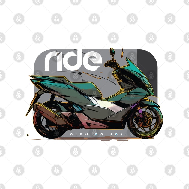 Ride Honda PCX cyber by NighOnJoy