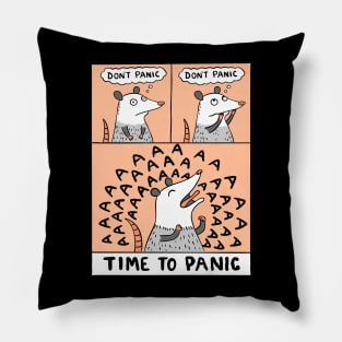 Time to panic Pillow