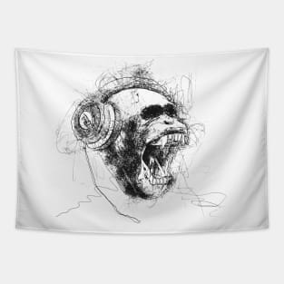 dj monkey Tapestry