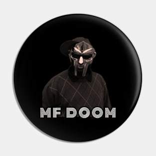 Retro Doom Pin