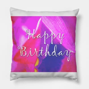 Birthday Flower Pillow