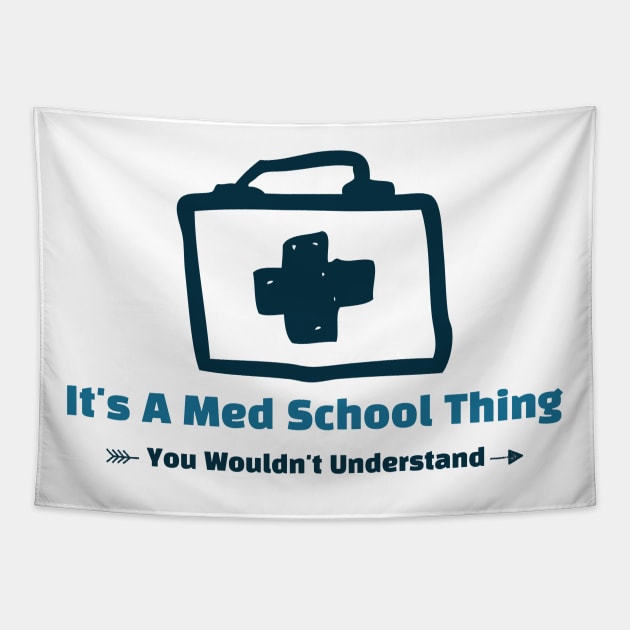 It's A Med school Thing - funny design Tapestry by Cyberchill