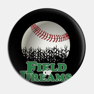 Is This Heaven? No It's Iowa Corn Field Of Baseball Dreams Pin