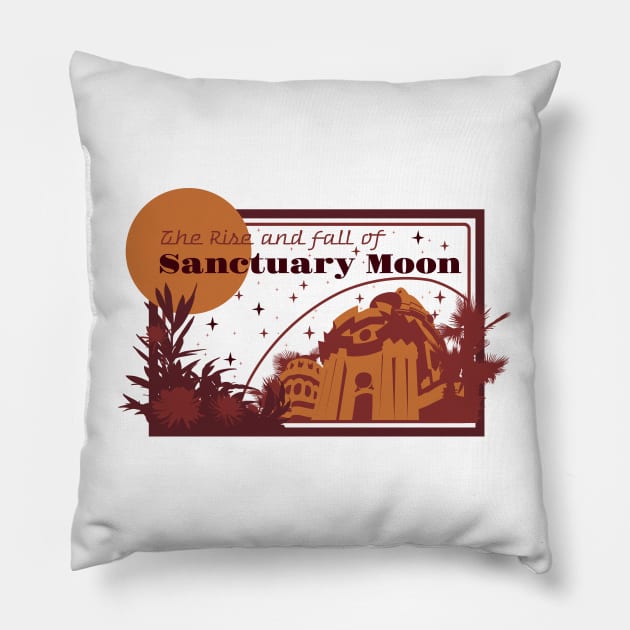 Sanctuary Moon 2 Pillow by King Lewis