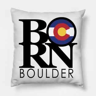 BORN Boulder Colorado Pillow