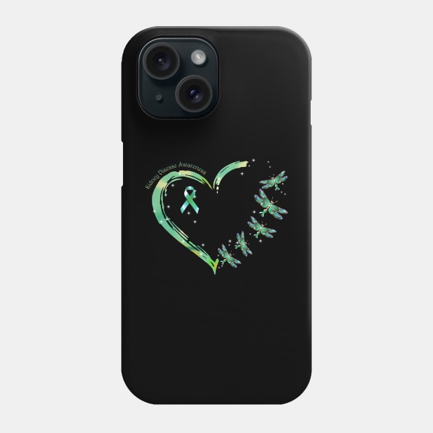 Kidney Disease Awareness Phone Case by xylalevans