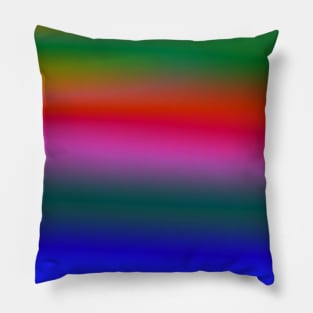 RED BLUE GREEN TEXTURE ART Pillow