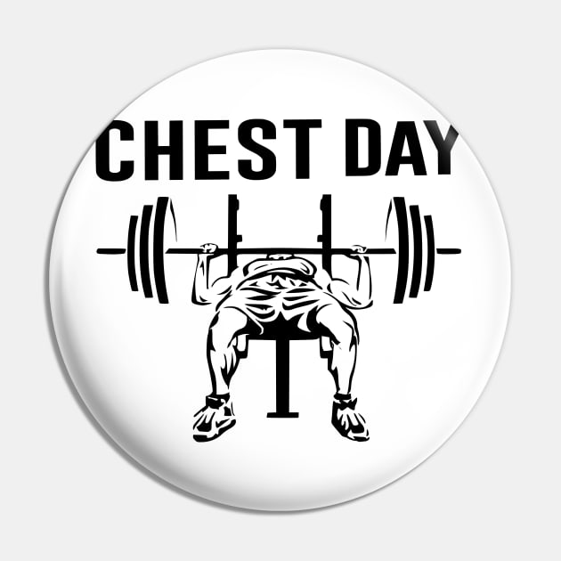 Chest day workout Pin by black and white prints