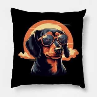 Weiner Funny Wiener Dachshund Breed Dog Pillow