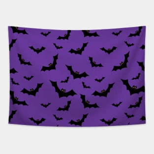 Halloween Bat Pattern Tapestry