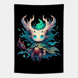 Kawaii Forest Tree Spirit Mage Wizard Tapestry