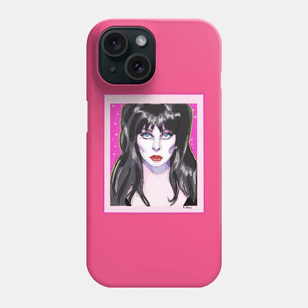 Goth Queen Phone Case by The Art Of Kimberlee Shaw