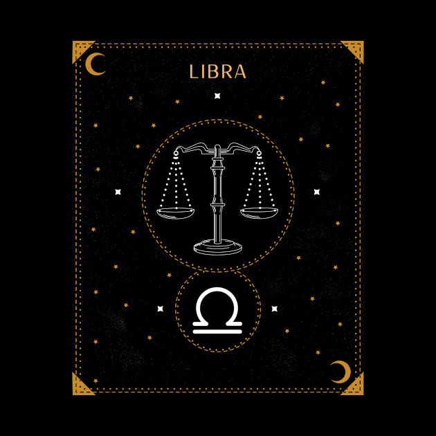 Libra | Astrology Zodiac Sign Design by The Witch's Life