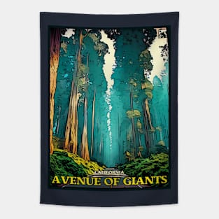 Avenue of Giants, California Tapestry