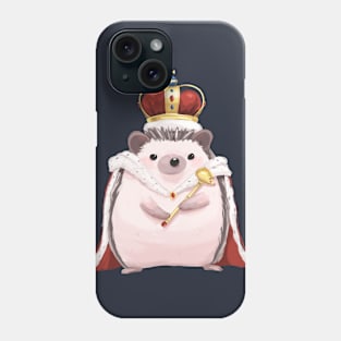 Cute Royal King Hedgehog Phone Case