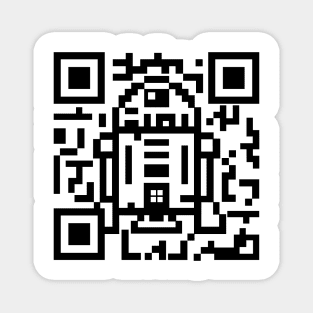 QR Droid Code Magnet