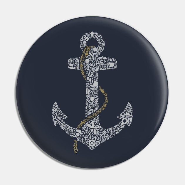 Anchor Icons Pin by DesignedByFreaks