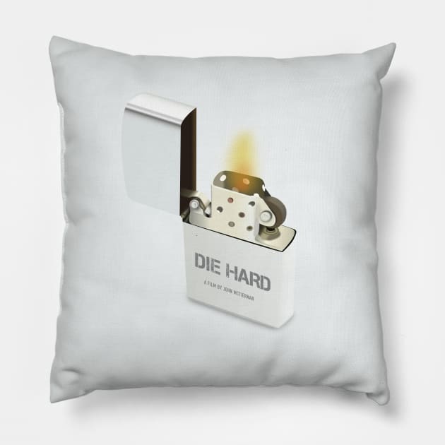 Die Hard - Alternative Movie Poster Pillow by MoviePosterBoy