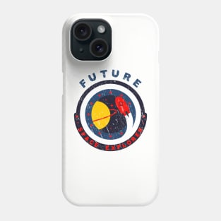 Future Space Explorer / Astronaut Patch Phone Case