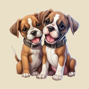 Puppy Pals: Boxer Duo T-Shirt