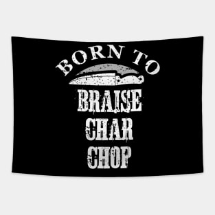 Born To Cook Grill Lover Tapestry