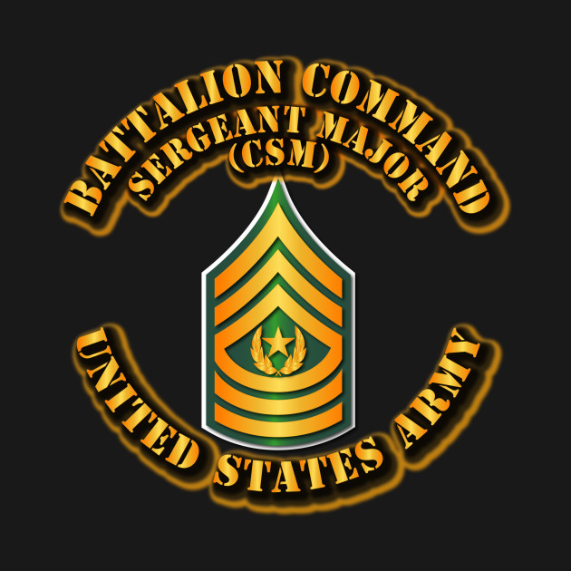 Army Battalion Command Sergeant Major Army Battalion Command