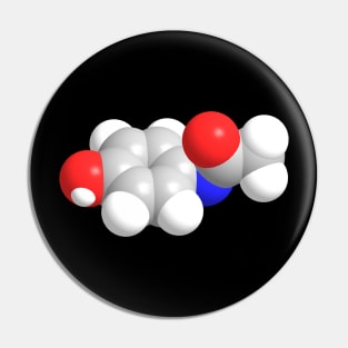 Tylenol Molecule Chemistry Pin