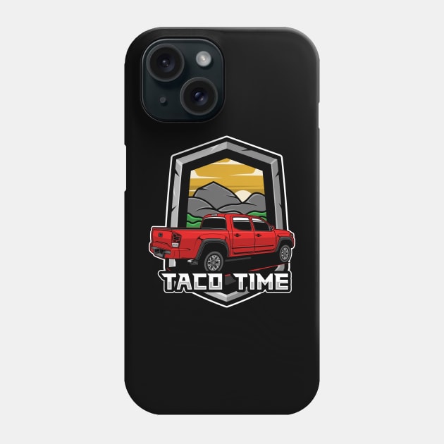 Taco time advanture 2 Phone Case by R.autoart