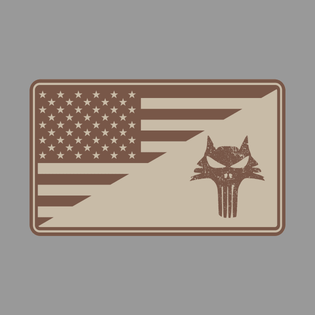 US K9 Handler Patch (desert subdued) by Firemission45