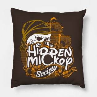 3-Color HMS Pirate Logo Pillow