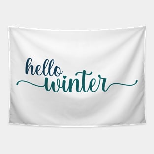 Hello winter Tapestry