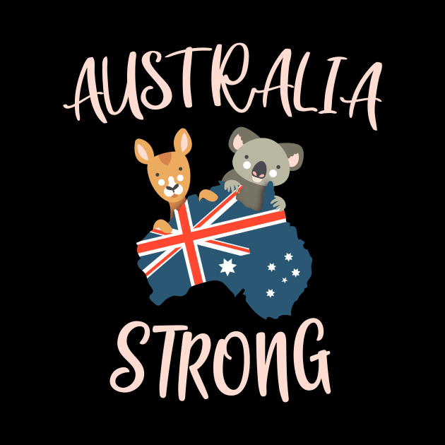 Australia Strong by AmandaPandaBrand