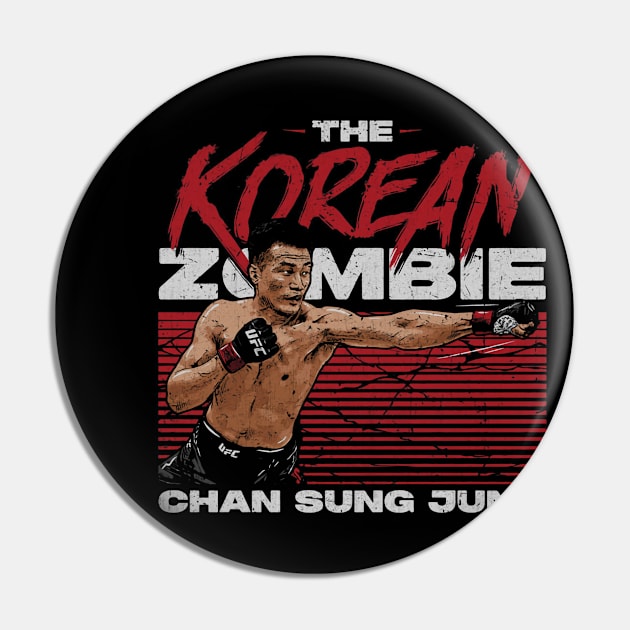 Chan Sung Jung The Korean Zombie Pin by ganisfarhan