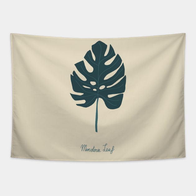 Monstera tapestry top