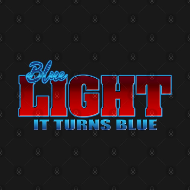 BLUE LIGHT #1 by RickTurner