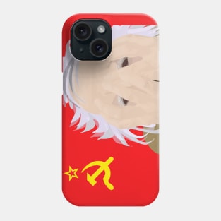 Crazy Soviet Scientist - Vector Art Phone Case