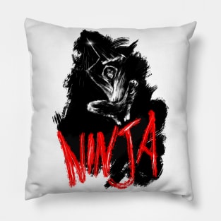 Jumping Ninja Pillow