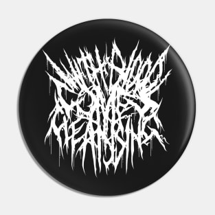 With Blood Comes Cleansing Pin