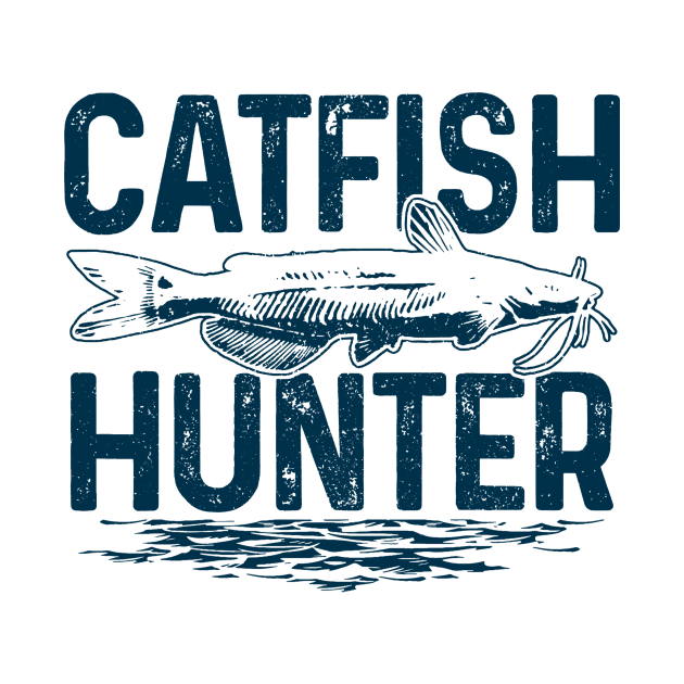 Catfish Hunter Catfishing Fishing by paveldmit