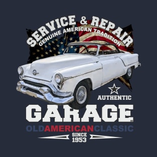 VINTAGE Classic car Garage T-Shirt