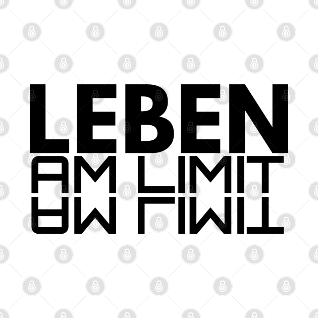 leben am limit Leben Am Limit Body Niemowlęce TeePublic PL
