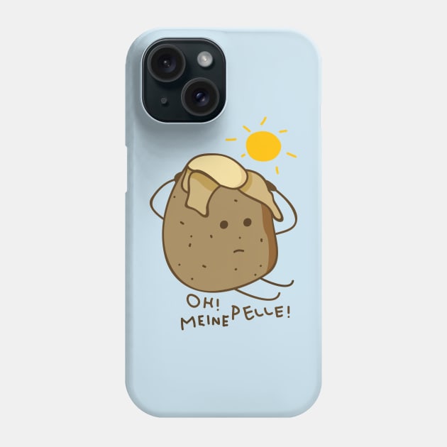  Funny jacket potato Phone Case by spontania