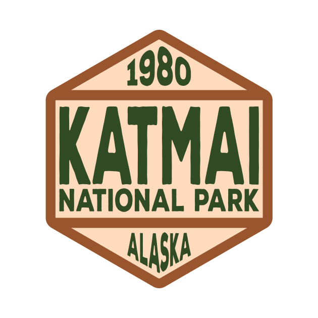 Katmai National Park and Preserve badge by nylebuss