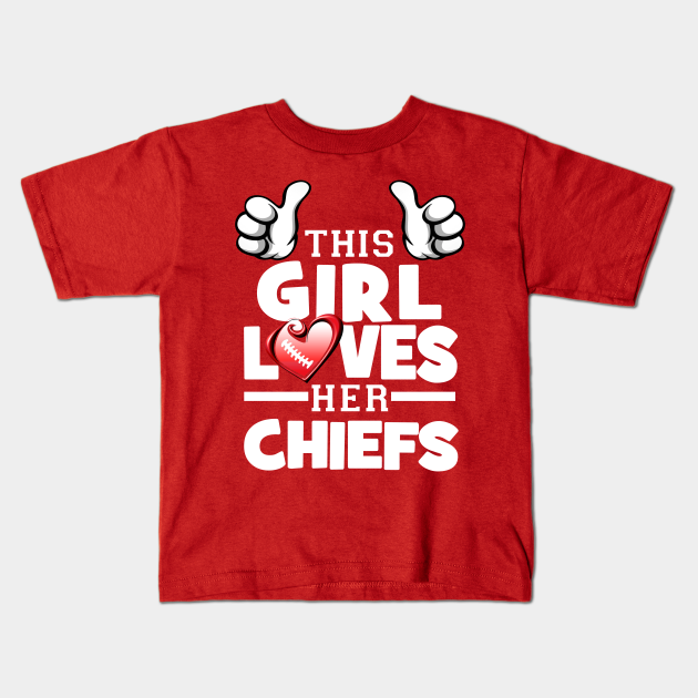 kansas city chiefs kids shirt