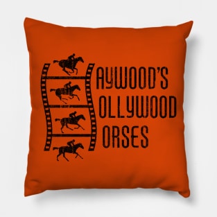 Haywood's Hollywood Horses - NOPE (Front & Back Variant) Pillow