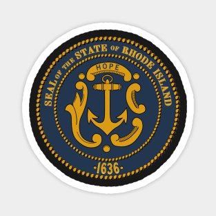 Rhode Island Coat of Arms Magnet