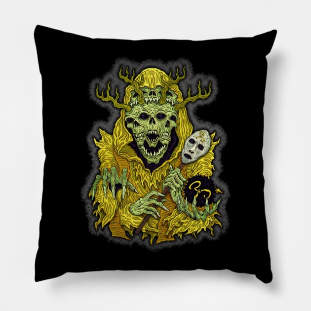 King in Yellow 7 - Azhmodai 2018 Pillow by azhmodai