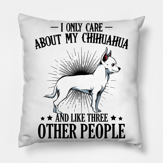 Chihuahua Dog Pillow by Lumio Gifts