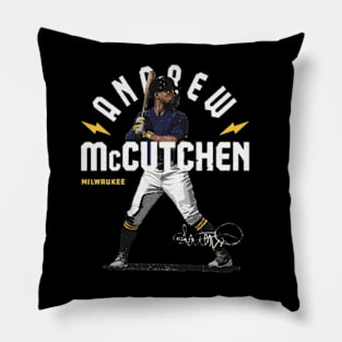 Andrew McCutchen Milwaukee Arc Pillow