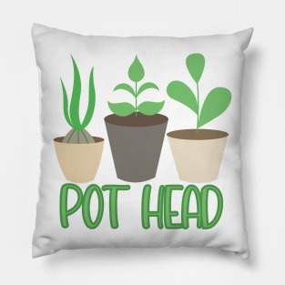 Pot Head Pillow